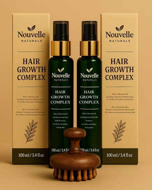 Hair Growth Power Bundle - 2 Sprays + 1 Scalp Massager
