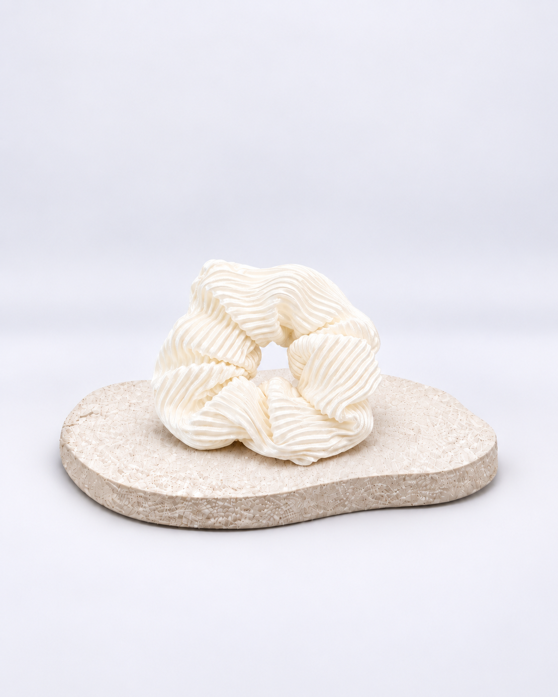 Satin Scrunchies – Black & White | 2er Set