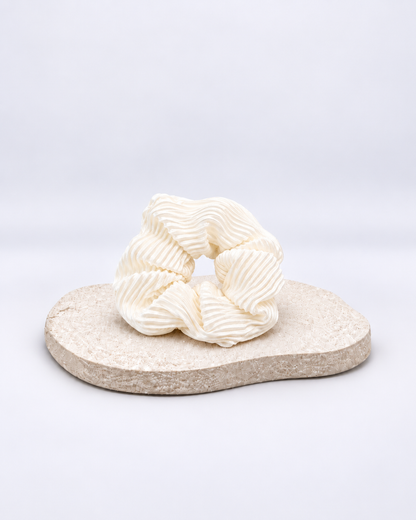 Satin Scrunchies – Black & White | 2er Set